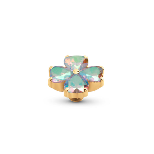 Melano Twisted Heart Clover Steentje