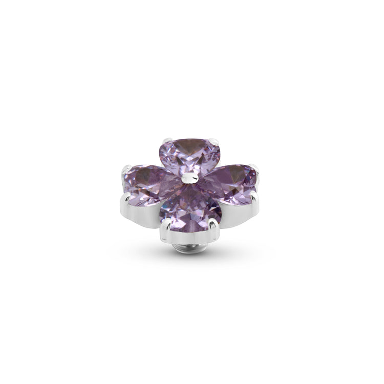 Melano Twisted Heart Clover Steentje