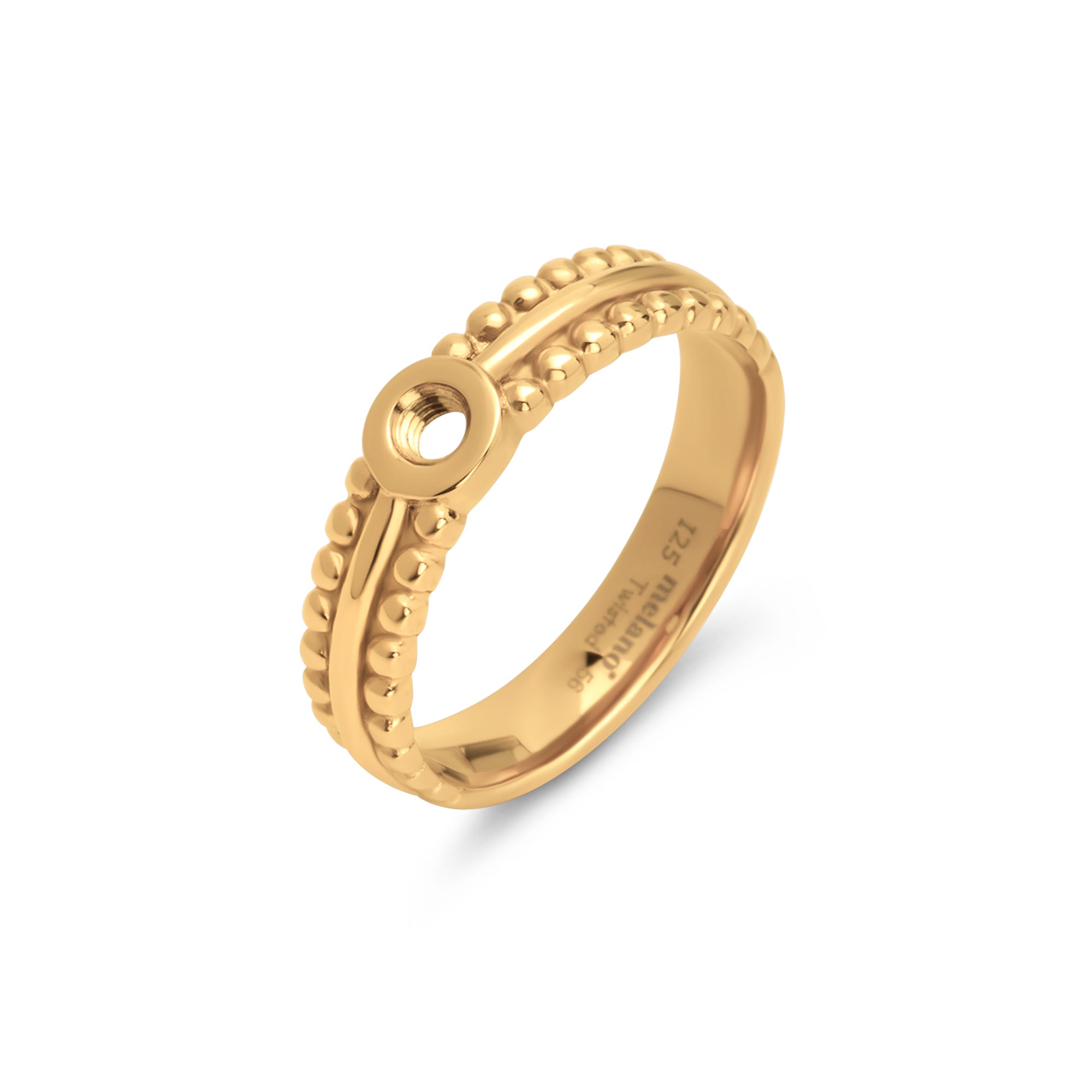 Melano Twisted Toya Ring (Goud)