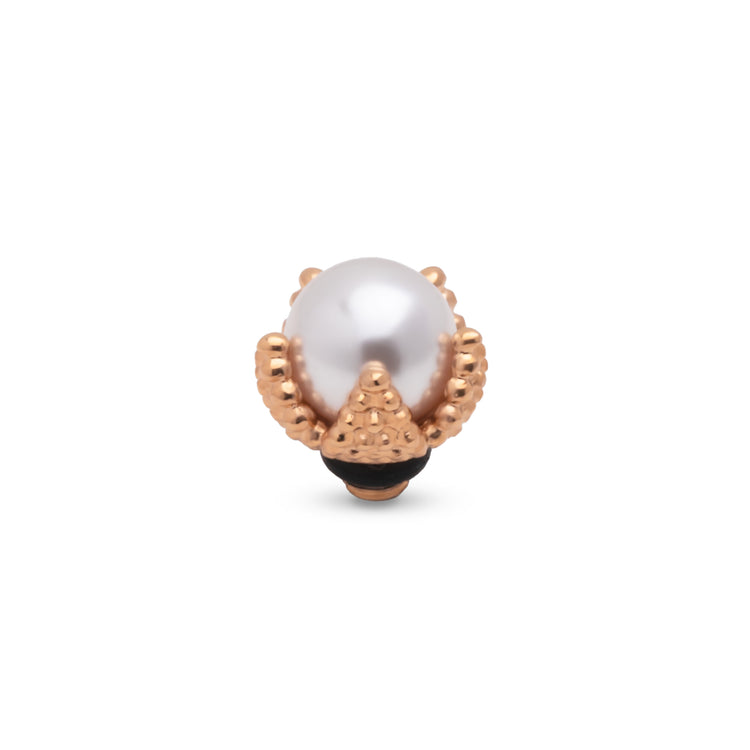 Melano Twisted Starlight Pearl Steentje