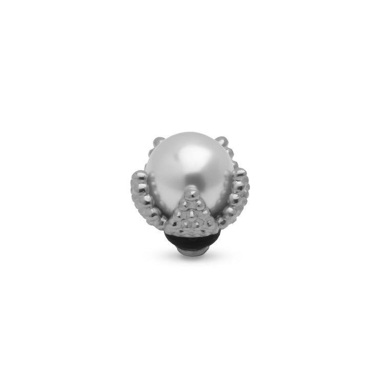 Melano Twisted Starlight Pearl Steentje