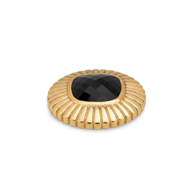 Melano Kosmic Radiant Cushion Stein