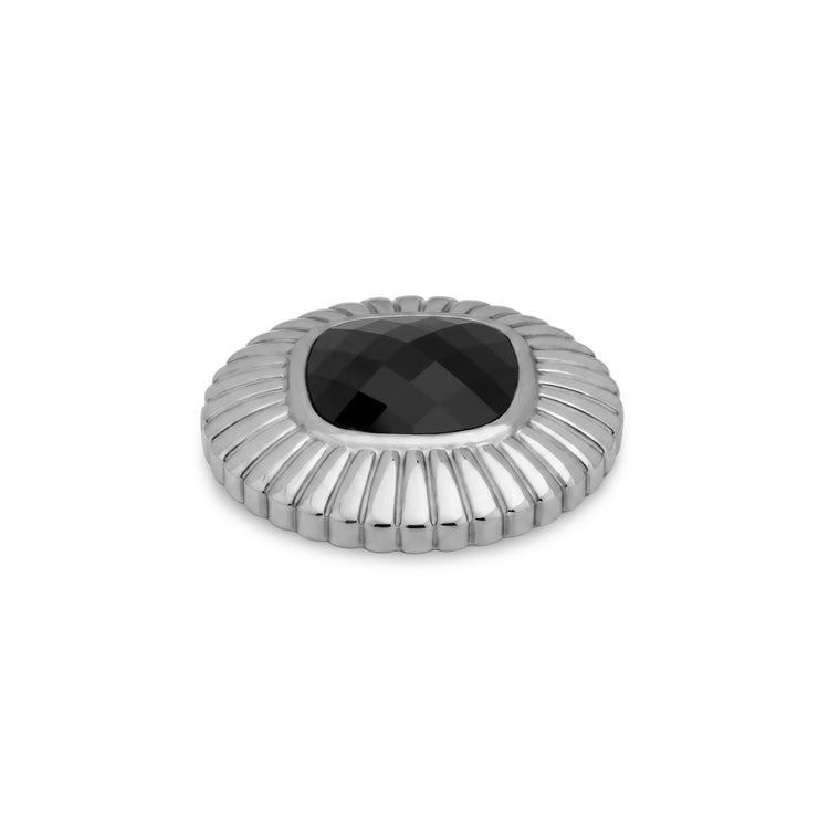 Melano Kosmic Radiant Cushion Stein