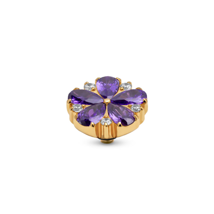 Melano Twisted Crystal Flake Steentje