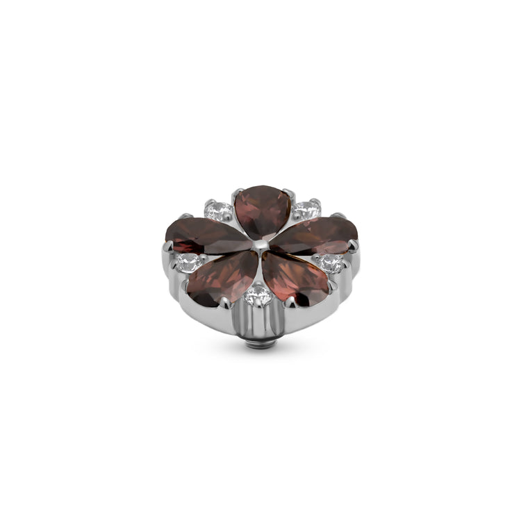 Melano Twisted Crystal Flake Steentje
