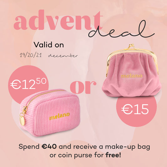 Advent Deal 19, 20 & 21 December - GRATIS Make-Up Bag