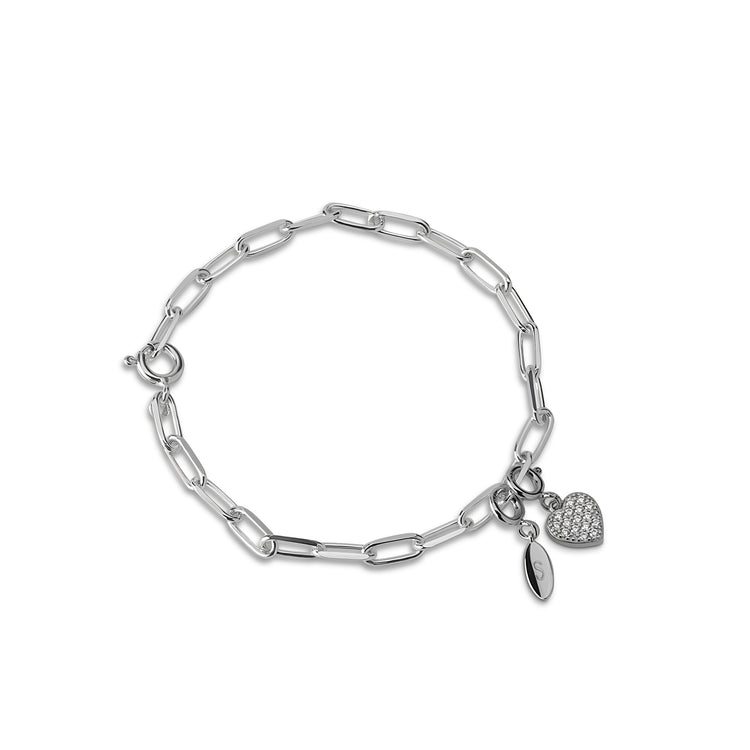 Melano Ornaments Frosty Charms Armband Set Silver