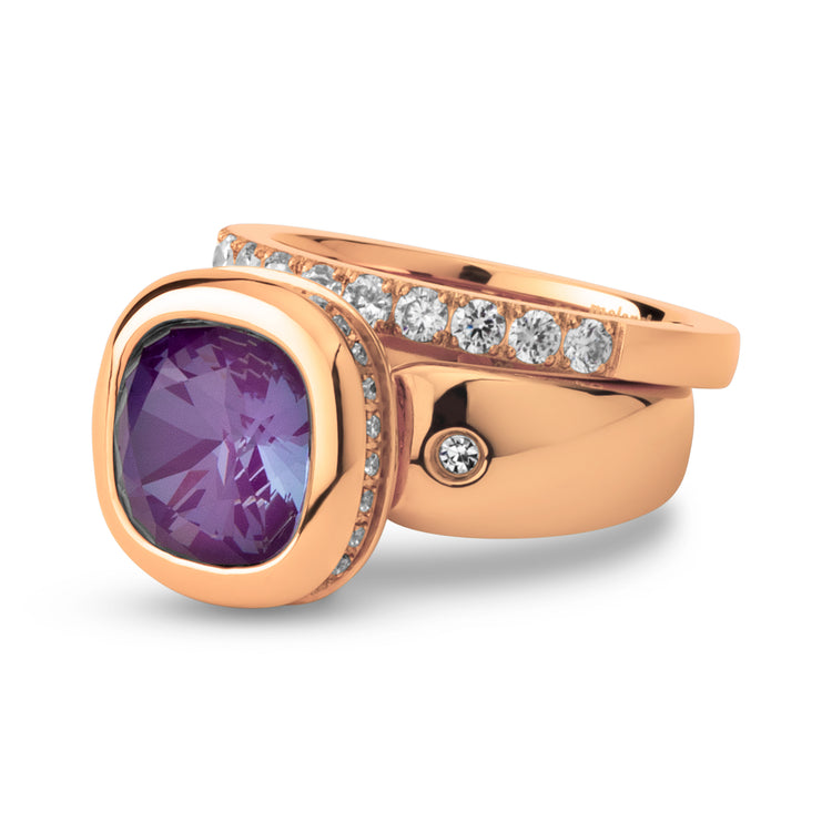 Melano Vivid & Friends Glam And Purple Ringen Set