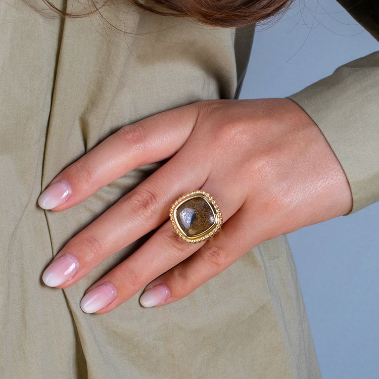 Melano Kosmic Bali Gem Framed Steen