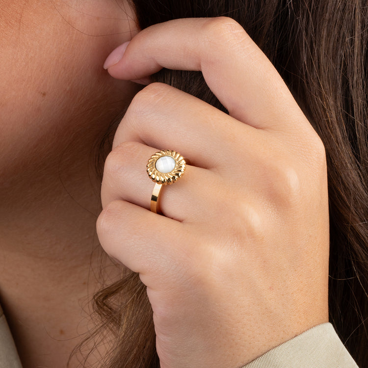 Melano Vivid Barock Pearl Stein