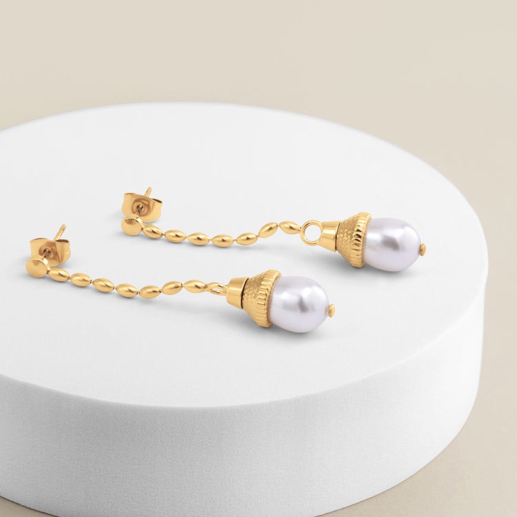 Melano Twisted Pearl Affair Oorbellen Set