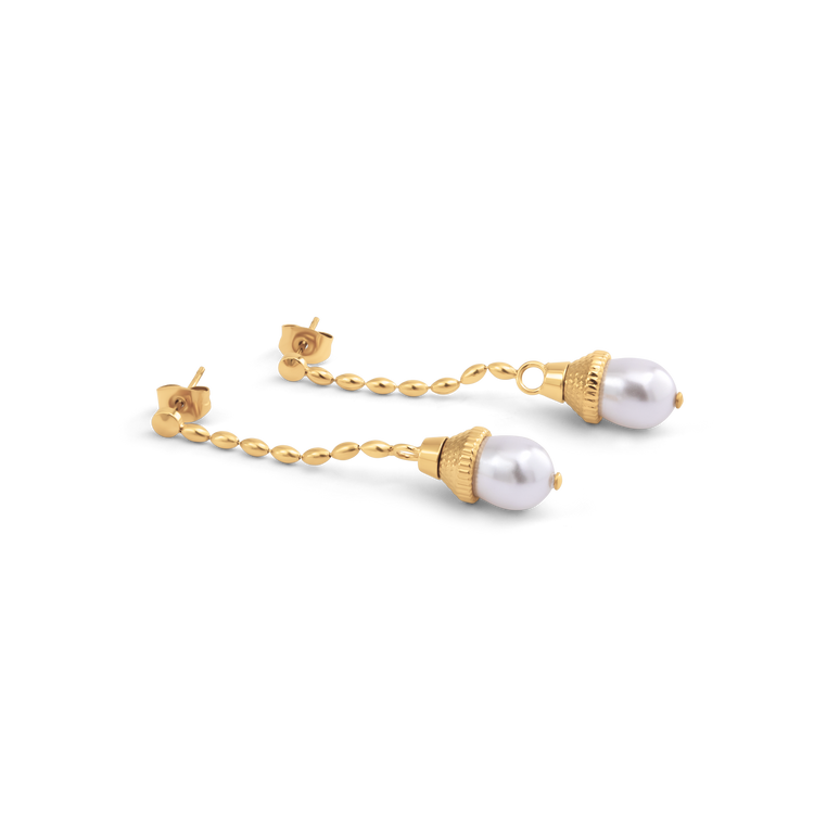 Melano Twisted Pearl Affair Oorbellen Set