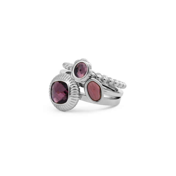 Melano Vivid & Twisted Winter Bloom Ringen Set