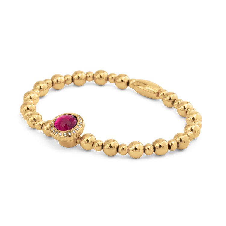 Melano Vivid Magenta Muse Armband Set