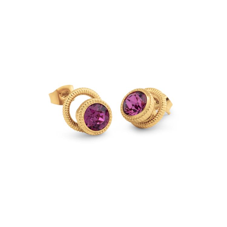 Melano Twisted Rosy Romance Oorbellen Set