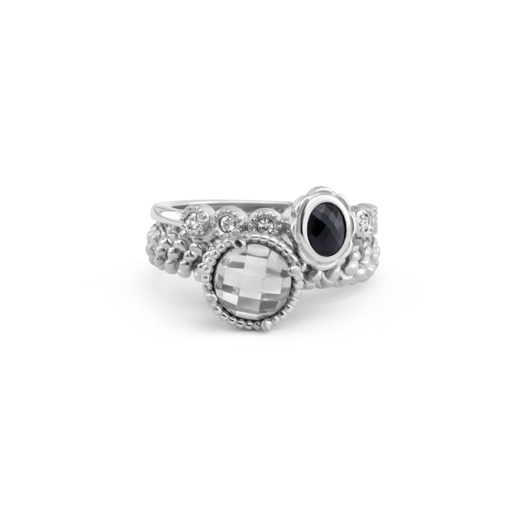 Melano Twisted Parisian Night Ringen Set