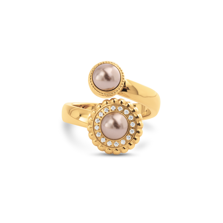 Melano Vivid Champagne Nights Ring Set