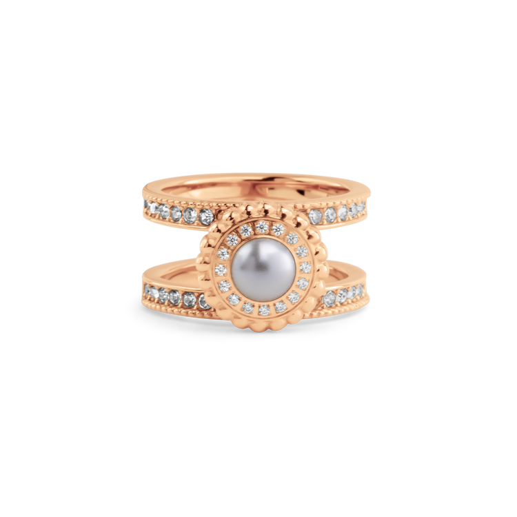 Melano Vivid French Romance Ring Set