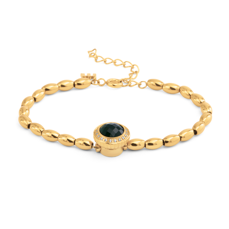 Melano Vivid Velvet Moss Armband Set