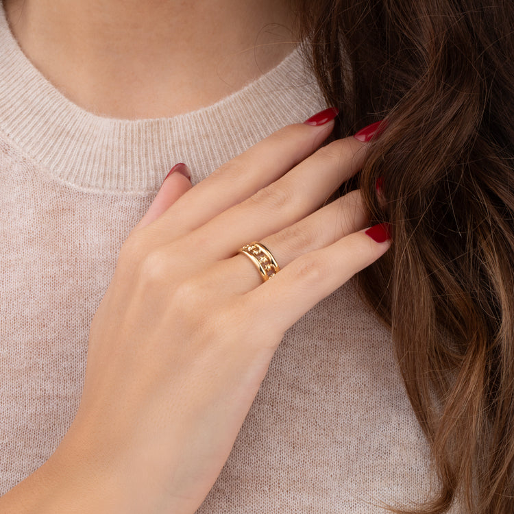 Melano Friends Unite Starry Ring