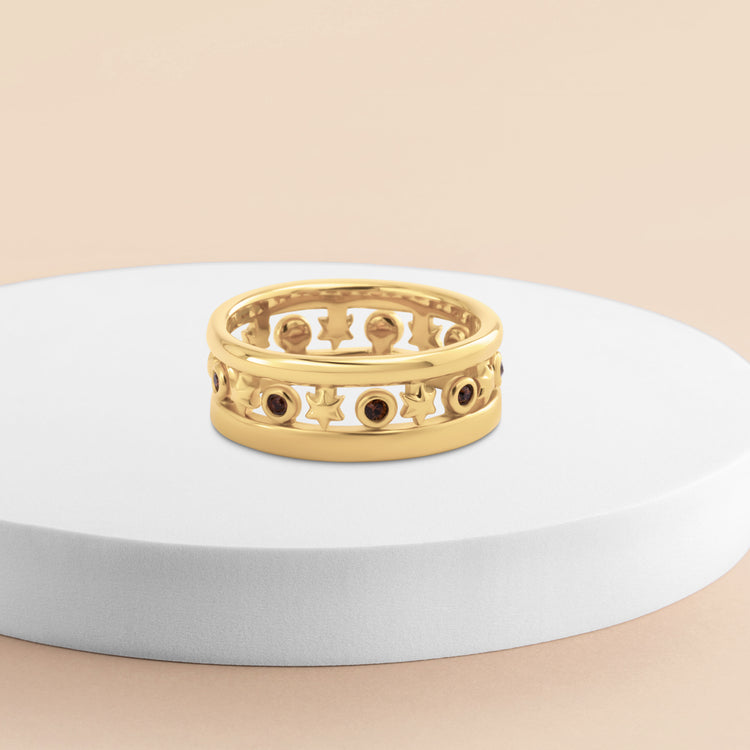Melano Friends Starry Dreams Ringe Set