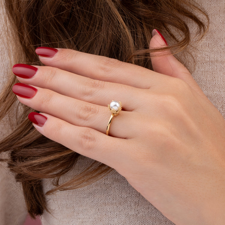 Melano Twisted Starlight Pearl Steentje
