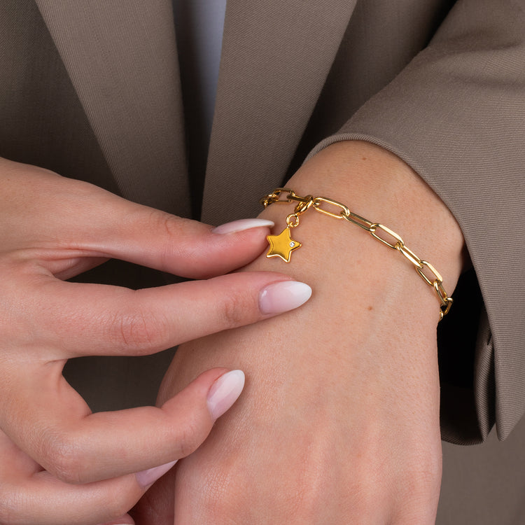 Melano Ornaments Star CZ Hänger