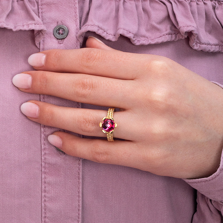 Melano Twisted Tola Ring