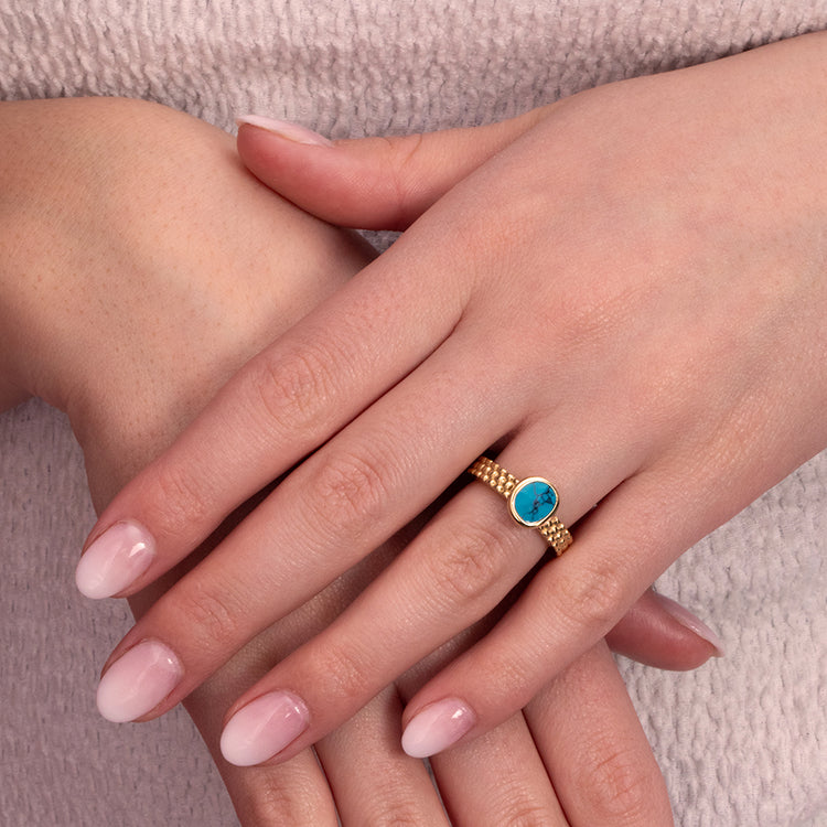 Melano Twisted Gemstone Cloud Steentje