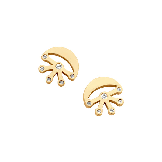 Melano Friends Moon And Stars Earrings