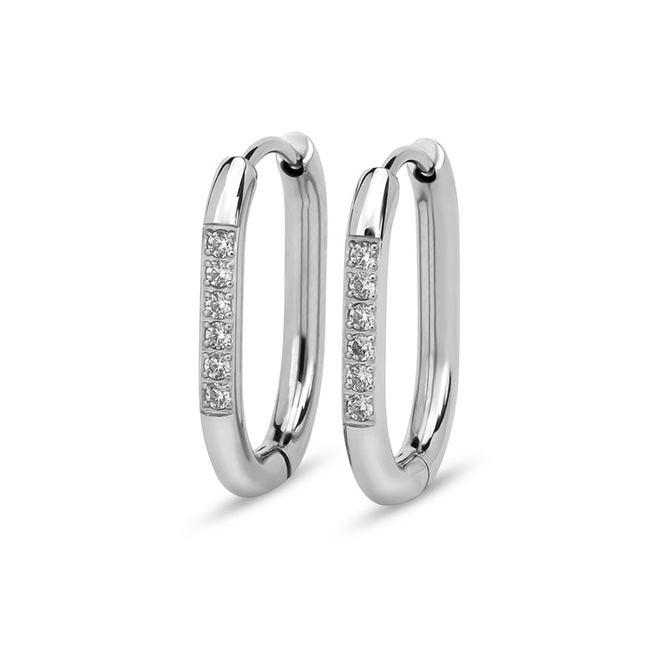 Melano Friends Lila CZ Earrings