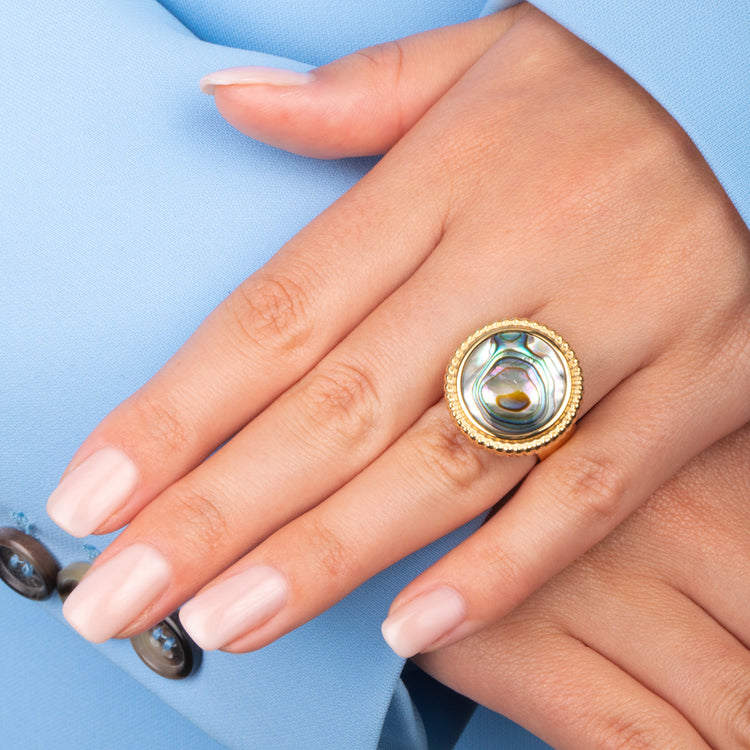 Melano Kosmic Bali Abalone Steen