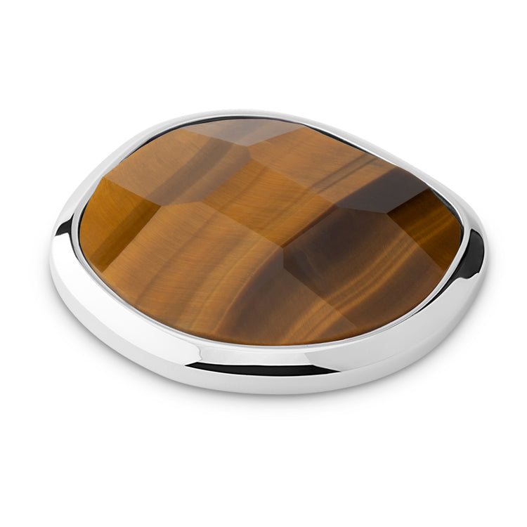 Melano Kosmic Shaped Facet Gem Steen