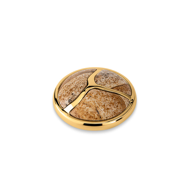 Melano Kosmic Marked Gem Stone