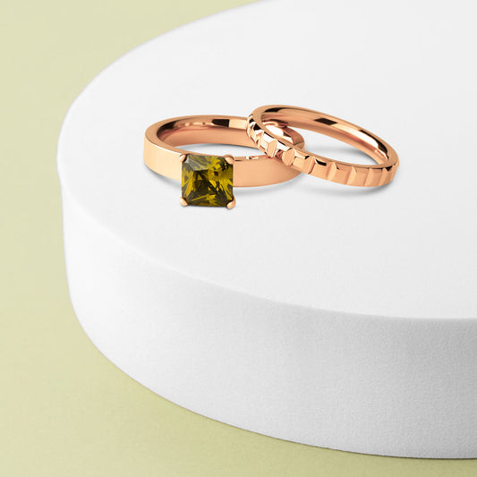 Melano Friends & Twisted Forest Walk Ringen Set