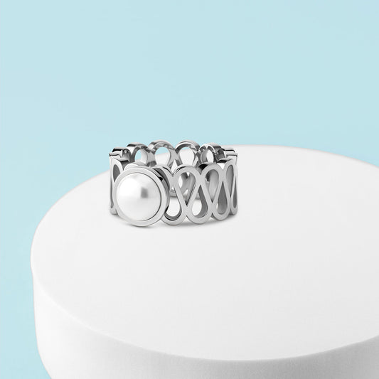 Melano Vivid Collar Glam Ring Set