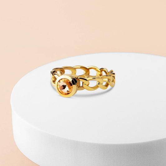 Melano Twisted Harvest Glow Ring Set