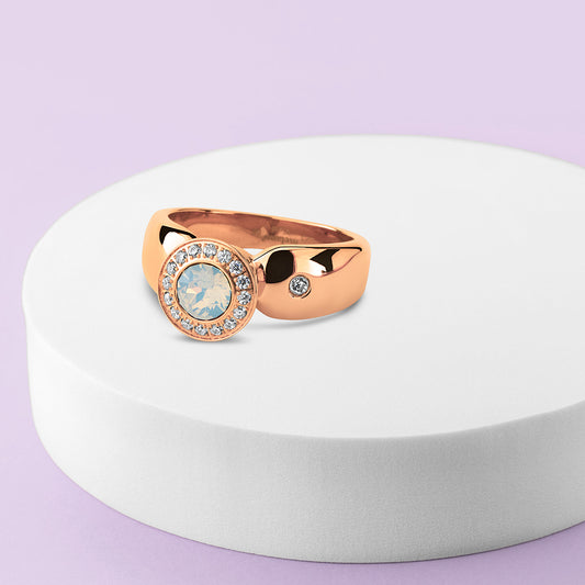 Melano Vivid Vibrant Vista Ring Set