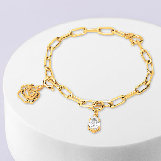 Melano Ornaments Rosy Elegance Armband Set