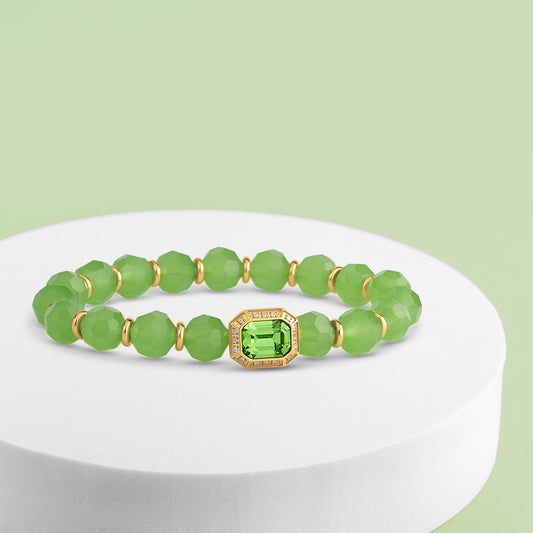Melano Vivid Green Garden Bracelet Set