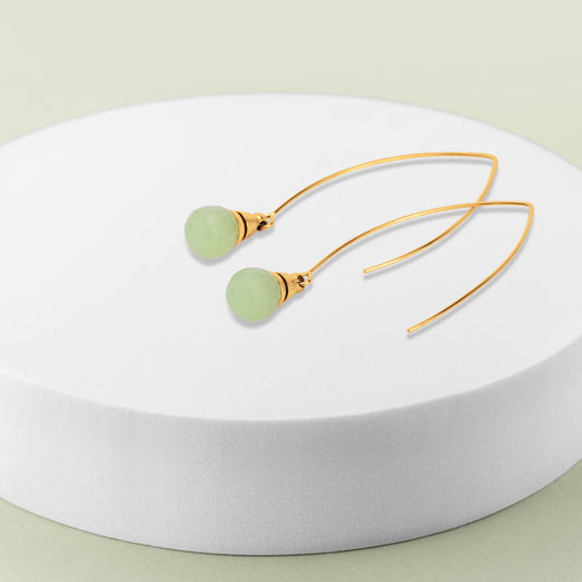 Melano Twisted Glänzendes Lake Oorbellen Set