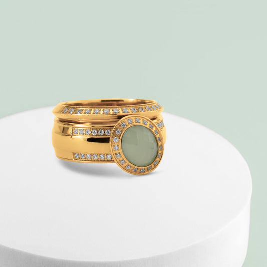 Melano Twisted & Friends Vibrant Energy Ring Set