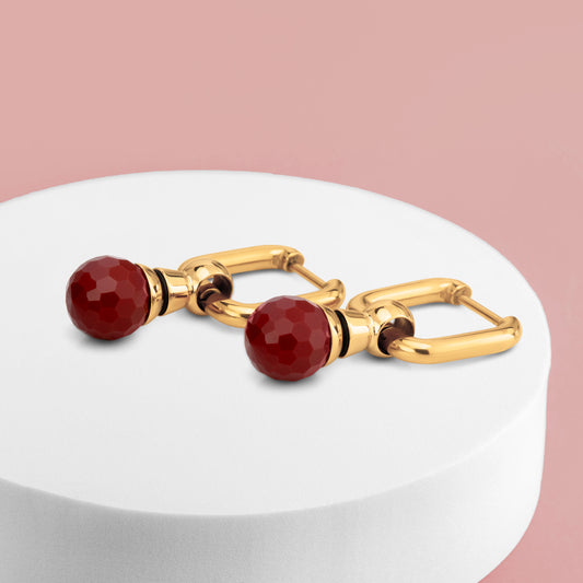 Melano Friends & Twisted Cedar Glow Ohrring-Set