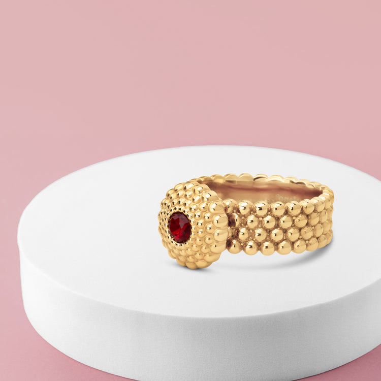 Melano Vivid Bronze Twilight Ring Set