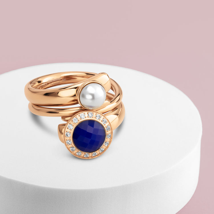 Melano Twisted Royal Feast Ringe-Set