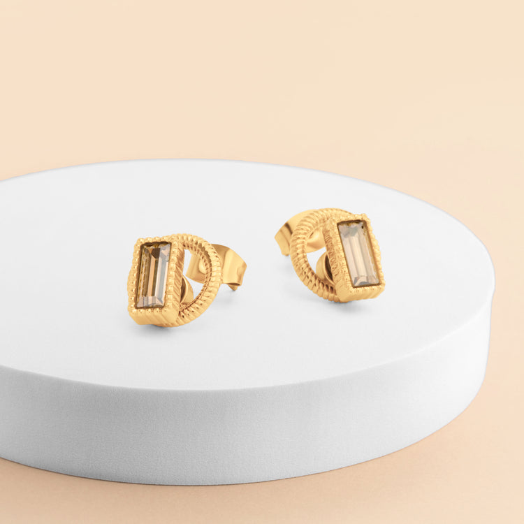 Melano Twisted Golden Breeze Oorbellen Set