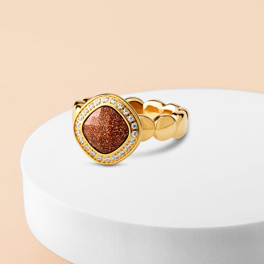 Melano Vivid Forest Spark Ring Set