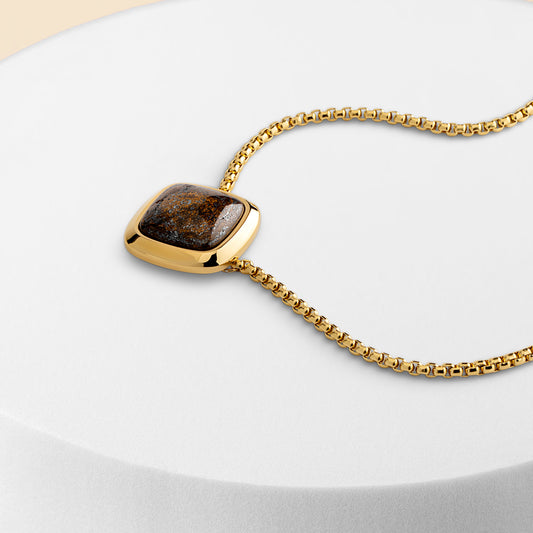 Melano Kosmic Leaf Dust Halskette Set