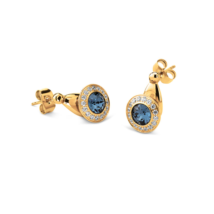 Melano Vivid Aqua Splash Oorbellen Set