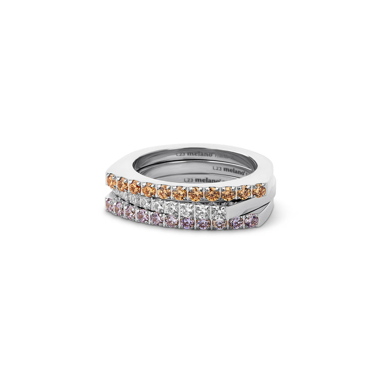 Melano Friends Sun Sparkles Ring Set